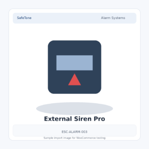 External Siren Pro