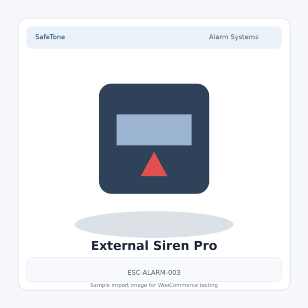 External Siren Pro