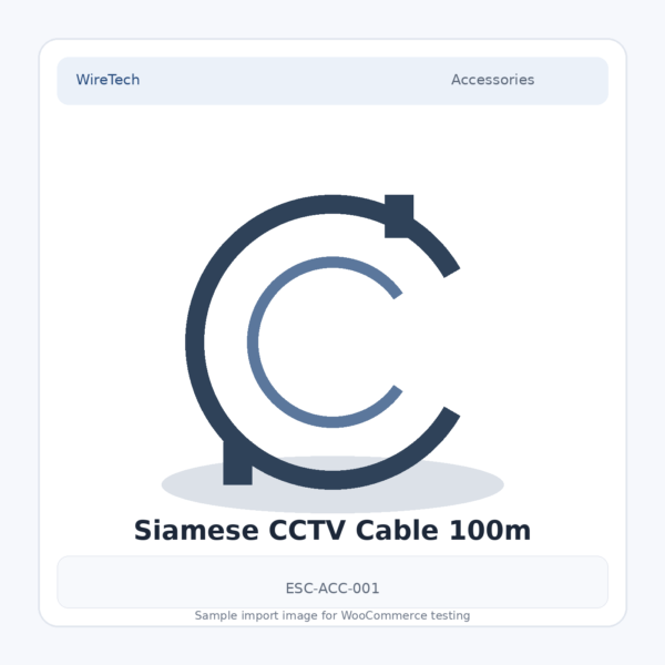 Siamese CCTV Cable 100m