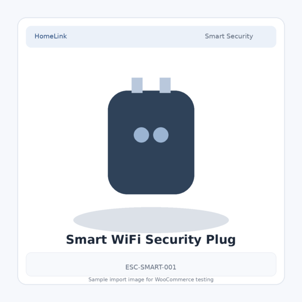 Smart WiFi Security Plug